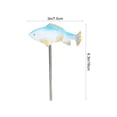 thumbnail image 2 of Masteelf  Fish Tank Decorations Koi Sculpture Fish-shape Design Outdoor, 2 of 8