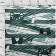 thumbnail image 3 of oneOone Georgette Viscose Teal Green Fabric Kids Sewing Material Print Fabric By The Yard 42 Inch Wide, 3 of 4