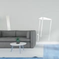 thumbnail image 2 of Lámpara De Pie De Papel Para Sala De Estar Con Pantalla De Acrílico Transparente, Mesa Auxiliar Minimalista, Mesita De Noche Moderna, Mesa Auxiliar Para Decoración Del Hogar, La Oficina Y El, 2 of 8
