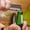 Black, variant on Adjustable Windproof Flashlight Lighter, Mini Flamethrower Lighter Handheld with Bottle Opener, Inflatable Candle Lighter Portable