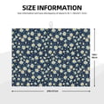 thumbnail image 2 of Yiaed Daisy Floral B Print Highly Absorbent Microfiber Kitchen Counter Mat, Dish Drying Pad for Dishes, Utensils, Pots and Pans, Large 18" x 24", 2 of 7