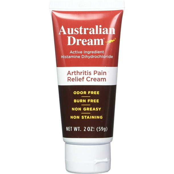 Australian Dream Arthritis Pain Relief Tube Cream, 2 Ounce ...