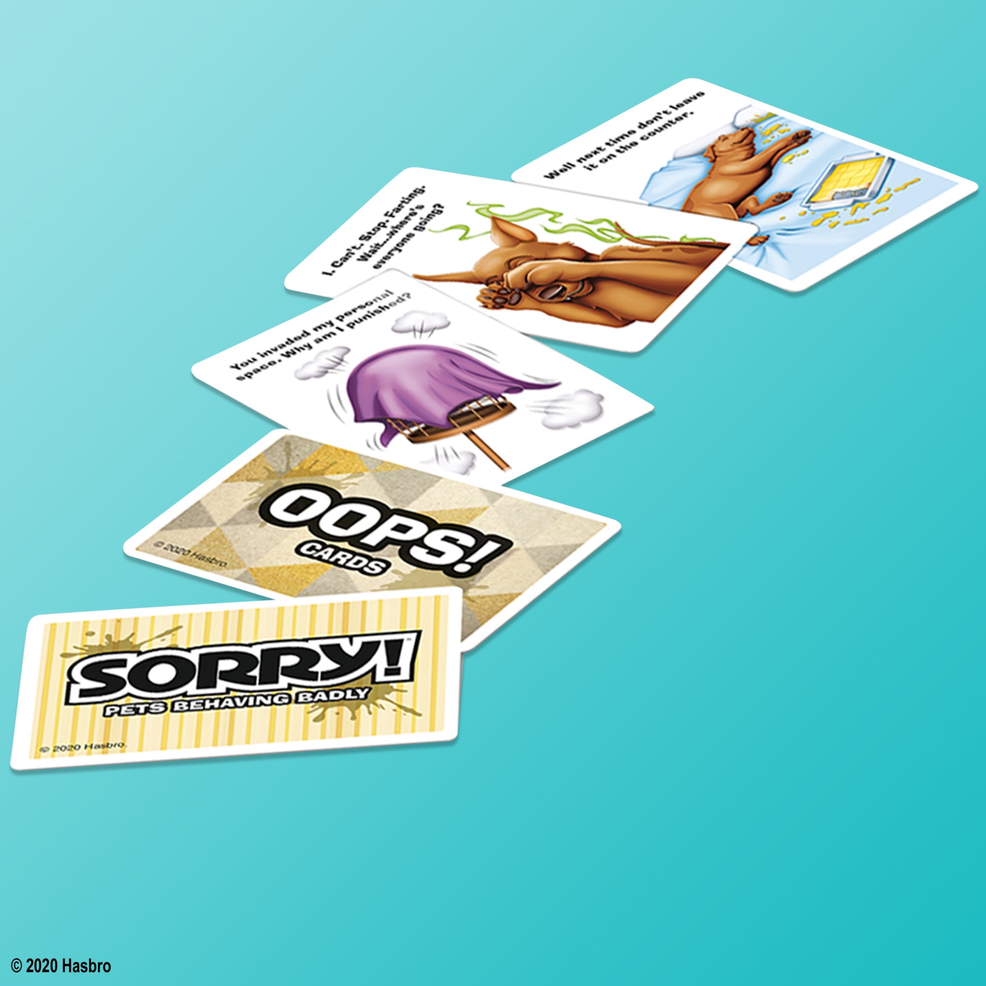 Sorry! Pets Behaving Badly Board Game, for Kids Ages 6 and Up, for 2-4  Players 