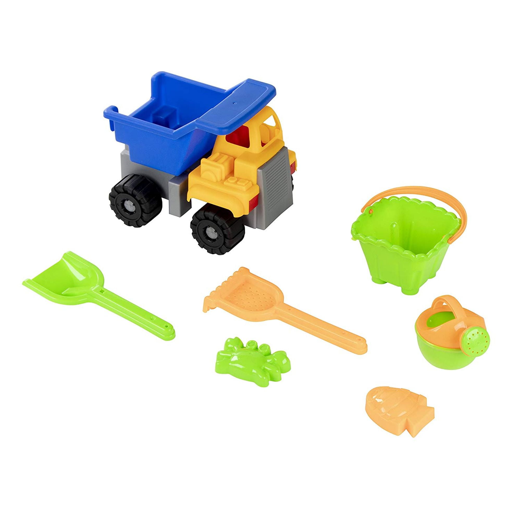 Blue Panda Sand Toys - 7-Pack Beach Toys Kids, Toddlers Sandbox Play ...
