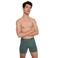 thumbnail image 4 of Sloggi Pack de 4 calzoncillos bóxer para hombre - EVER Airy Short Azul/Verde S (Small), 4 of 6