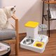 thumbnail image 5 of Dispensador de agua para mascotas de gran capacidad con separación de agua seca y húmeda, alimentador automático de agua y comida integrados, dispensador de agua para perros, alimentador., 5 of 5