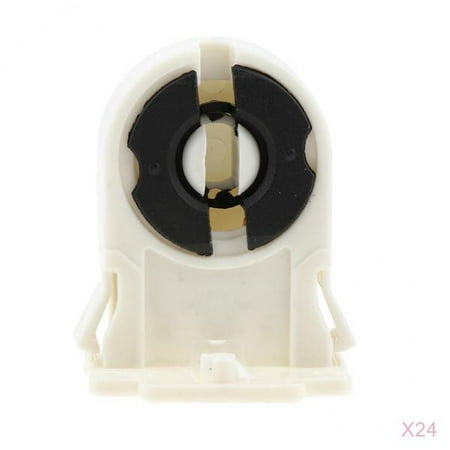 

24PCS T8 Holder Sockets Snap-In -250V