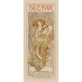 thumbnail image 3 of Alphonse Mucha 10x18 Black Modern Framed Museum Art Print Titled - Nectar (1902), 3 of 5