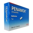 thumbnail image 2 of Penamox Amoxicilina 1 g 12 tabletas, 2 of 2