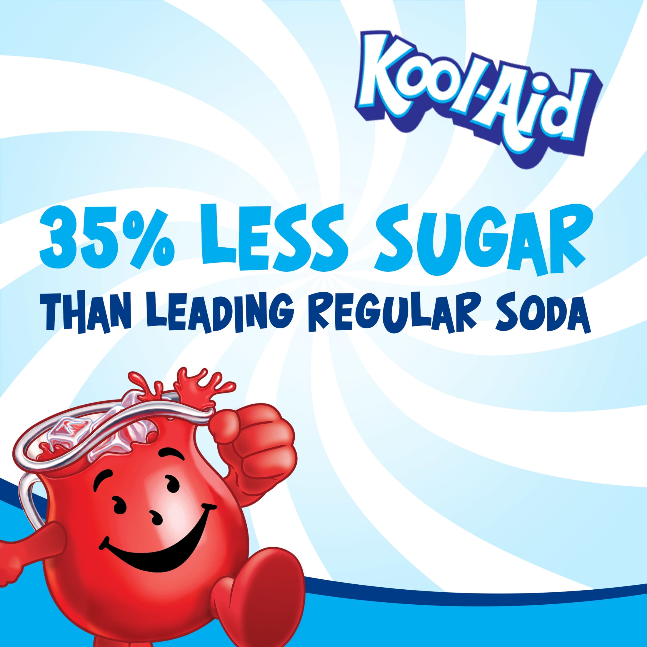 Kool-Aid Drink Mix, 1 Canister, for Flavorful Hydration and Shareable Refreshment, Tropical Punch, Good Source of Vitamin C, Caffeine Free, 19 oz