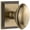 Gold, variant on Grandeur 873140 Eden Prairie Solid Brass Privacy Door Knob Set - Grey