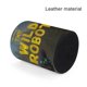 thumbnail image 4 of El Robot Salvaje-theme Cylinder Pen Holder Pencil Organizer with Flannel Lining PVC Leather Material Cardboard Base for study work 10*8CM, 4 of 6