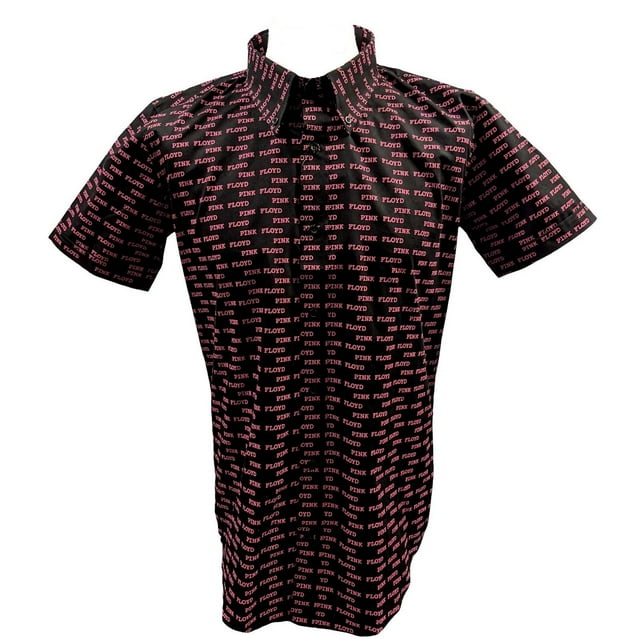 Pink Floyd Chemise Imprimée Motif Courier pour Adulte