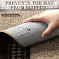 thumbnail image 6 of Bsicpro Doormat for Inside 32"x47, Dirt Trapper, Non Slip Entryway Rugs, Absorbent Entry Mat,Coffee, 6 of 7