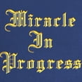thumbnail image 2 of CafePress - Miracle In Progress Maternity Dark T Shirt - Maternity Dark T-Shirt, 2 of 3
