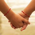 thumbnail image 4 of 6 Pieces Summer String Bracelets Red Bracelet Red Cord Adjustable Bracelet Red, 4 of 5