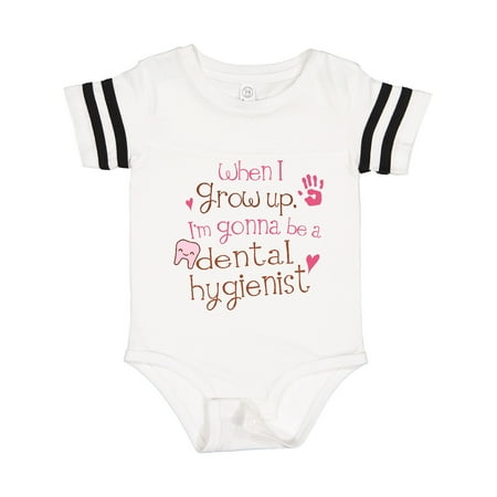

Inktastic Future Dental Hygienist Gift Baby Girl Bodysuit