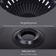 thumbnail image 6 of Fmxomd Japan Aluminum Yakiniku Plate (12.5") BBQ Plate | Stovetop Korean BBQ Non-Stick Round Barbecue Grill Pan| Stainless Steel Barbecue Pan, 6 of 8