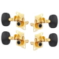 thumbnail image 1 of Qiilu 2L2R Bouton Noir Or Style Classique Piquets de Réglage Ukulélé Pièces de Machine Ukulélé DIY, Piquet de Réglage Ukulélé Classique, Pièces Ukulélé, 1 of 8