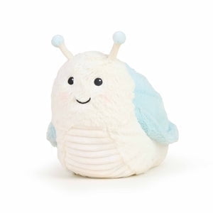 Warmies Snail Stuffed Animal, Microwavable Heated Plushies and Weighted Soft Plush Toys
