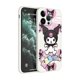 thumbnail image 1 of Bonita funda de teléfono Kuromi para Apple iPhone 8 13 Mini 11 Pro Max 14 Plus XR XS X 12 SE 7 6S 11pro, funda cuadrada suave de TPU líquido xuanjing unisex, 1 of 2