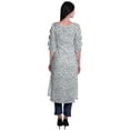 thumbnail image 2 of Moomaya Womens 2-Piece Cotton Printed Kurta With Pants Indian Ethnic Suit Dress, 2 of 7