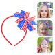 thumbnail image 4 of America Flag Hair Clip Kids Baby Girls Bowknot Hairpins for Independence Day 4th of July National Day, 4 of 4