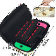 thumbnail image 3 of Herdesigns Honey Bee Floral Carrying Case for Nintendo Switch 2 with 20 Game Card Slots, Portable Travel Carry Case for Accessories and Console, 3 of 8