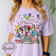 thumbnail image 4 of Personalized Name Age Disney Mickey And Friends Birthday T-shirt, Custom Disney Mickey Minnie Birthday Present, Disneyland Family Trip Tees, 4 of 6