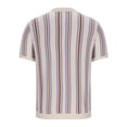 thumbnail image 4 of Mens Casual Manga Corta Botón Abajo Camisas, Bloqueo de Color, Botón Gira Abajo Camisa de Cuello, 4 of 6