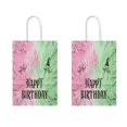 thumbnail image 3 of 20Pcs Pink and Green Party Favor Bags, Witch Musical Goodie Candy Treat Bags for Witch & Crown Theme Birthday Party Supplies, 3 of 7