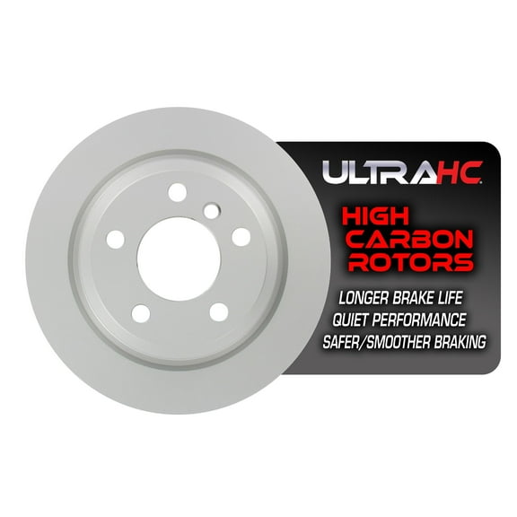UltraHC Coated High Carbon Brake Rotor, Rear UR003846, BMW 328i xDrive 2013 Fits select: 2019 BMW 330XI, 2017-2018 BMW 330