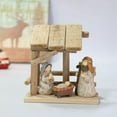 thumbnail image 4 of Eespoir Christmas Manger Decoration, Home Living Room Desktop Decor, Holiday Window Display for Seasonal Setup, Religious Decor, Festive Ambiance, 4 of 6