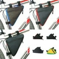thumbnail image 2 of Large Capacity Bike Bag Bicycles Frame Bag Commuters Bike Front Tube Bag for Cycling Essential, 2 of 8