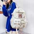 thumbnail image 3 of Mochila escolar japonesa, mochila kawaii de gran capacidad, accesorios de oso lindo, mochila para la escuela, mochila kawaii de calidad superior, 3 of 9
