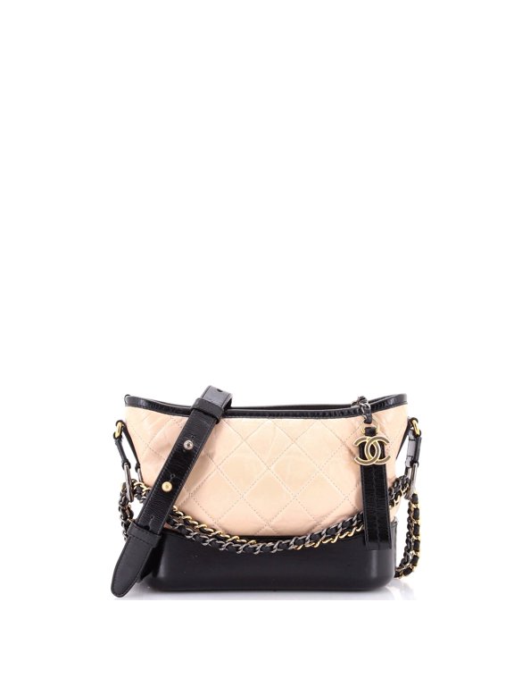 Pre-Owned Gabrielle Hobo Quilted Aged Calfskin Small By Rebag