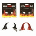 thumbnail image 5 of 2Pcs Funny Devil Horn Hairpin Hair Barrette Hair Bow Headpieces Hair Clip Barrette Headwear Hair Accessories, 5 of 11
