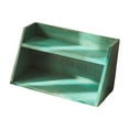 thumbnail image 4 of Organizador de encimera de madera, soporte para cosméticos, regalos, organizador de maquillaje, almacenamiento de madera Azul Verde, 4 of 9