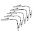 thumbnail image 2 of 5 piezas Clip de nota de doble cabeza Flexible Resistente Durable Metal Amplia aplicación Clip fuerte Soporte de fotos, 2 of 10