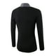thumbnail image 5 of Elegante Chaqueta De Punto Para Hombre, Suéter Informal Largo Delgado, Gris Oscuro Xl Likrtyny Caballero, 5 of 6