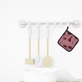 thumbnail image 3 of Caroline's Treasures Red Wine on Linen Pair of Pot Holders, 3 of 3