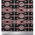 thumbnail image 1 of Soimoi Poly Georgette Fabric Paisleys Paisley Print Sewing Fabric Yard 42 Inch Wide, 1 of 3