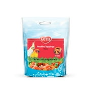 Kaytee Healthy Toppings Papaya Bits, Treat for All Pet Birds 2.5 Ounces