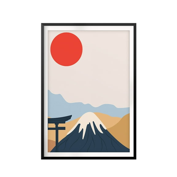 Fuji San 5 x 7 UNFRAMED Print Scenary Wall Art