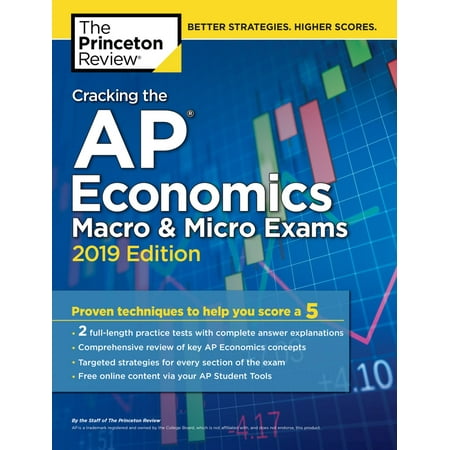 Cracking the AP Economics Macro & Micro Exams, 2019 Edition - (Best Macro App 2019)