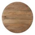 thumbnail image 6 of Kate and Laurel Soleyn Coffee Table, 27 x 27 x 19, Natural Brown, Casual Wooden Table with Curved Legs, 6 of 9