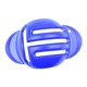 thumbnail image 4 of Herramienta de alineación de líneas de pelotas de golf, marcador de línea portátil en forma de T, accesorios de golf Azul, 4 of 9
