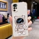 thumbnail image 4 of Funda Para Teléfono Motorola Moto G22 G32 G42 G52 G82 E32 Lindo 3D Cielo Estrellado Astronauta Soporte De Escritorio 2023 Nuevo, 4 of 4