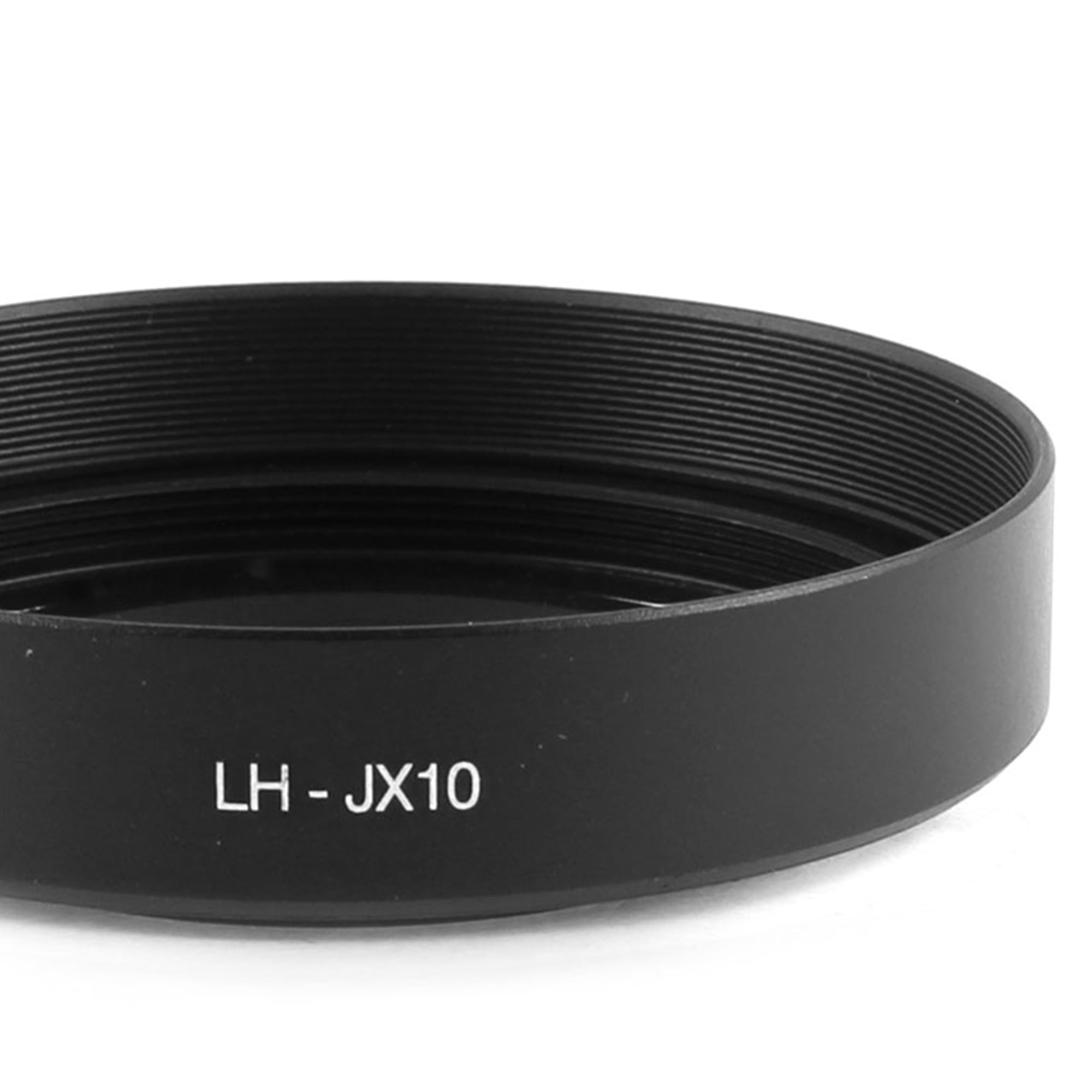 Cameras Accessary Aluminum Lens Hood + Adapter Ring Black