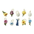 thumbnail image 2 of Floral Easter 10-Piece Ornament Set, 2 of 4